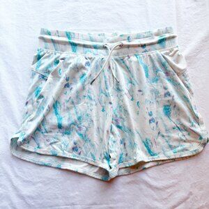 All In Motion Girls Lightweight Drawstring Athletic Shorts Tie-Dye size XL (14/1